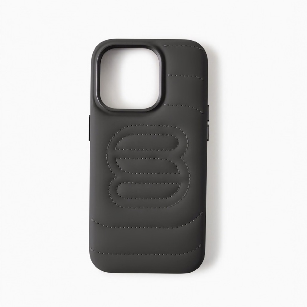 Black Superpuff Aritiza iPhone 14 Pro Cases